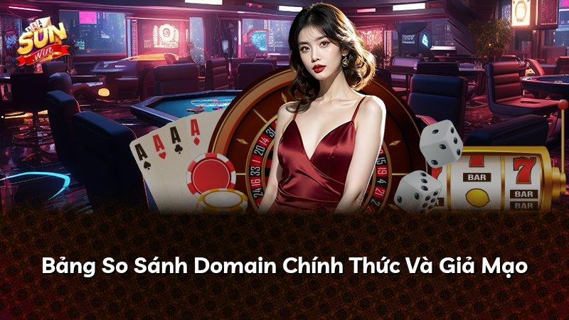 Bảng So Sánh Domain Chính Thức Và Giả Mạo